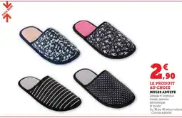 Hyper U Mules adulte offre