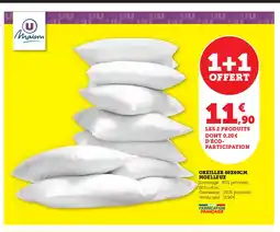 Hyper U Oreiller moelleux offre