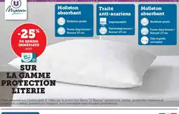 Hyper U Sur la gamme protection literie offre