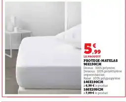 Hyper U Protege-matelas offre