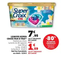 Hyper U Lessive super croix par x-tra offre