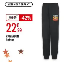 Intersport Pantalon enfant offre