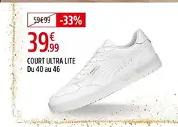Intersport Court ultra lite offre
