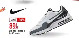 Intersport Air max limited 3 offre