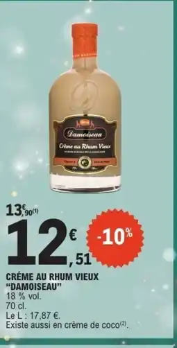 E.Leclerc JACK DANIEL'S Créme au rhum vieux offre