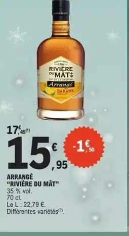 E.Leclerc RIVIÈRE DU MÂT Arrangé offre