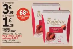 E.Leclerc THE BELGIAN Truffes offre