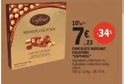 E.Leclerc CAFFAREL Chocolats hazelnut creations offre