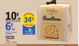 E.Leclerc DOLCIOSO Panettone offre