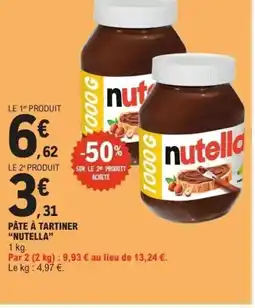 E.Leclerc NUTELLA Pâte à tartiner offre