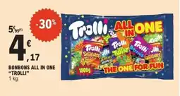 E.Leclerc TROLLI Bonbons all in one offre