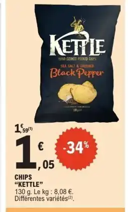 E.Leclerc KETTLE Chips offre