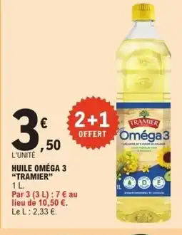 E.Leclerc TRAMIER Huile omega 3 offre
