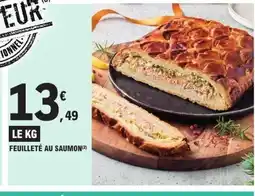 E.Leclerc Feuilleté au saumon offre