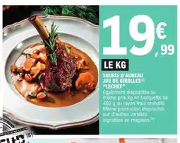 E.Leclerc Souris d'agneau jus de girolles offre