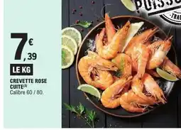 E.Leclerc Crevette rose cuite offre