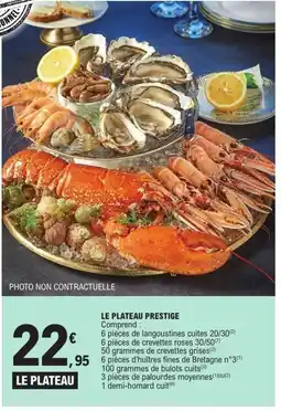 E.Leclerc Le plateau prestige offre