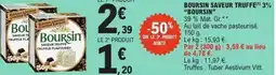 E.Leclerc BOURSIN Saveur truffe 3% offre