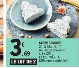 E.Leclerc Sapin cendre offre