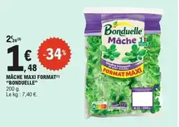 E.Leclerc BONDUELLE Mâche maxi format offre
