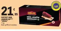 E.Leclerc ARGAL Coffret mini jambon igp offre
