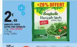 E.Leclerc Haricots verts extra-fins surgelés offre
