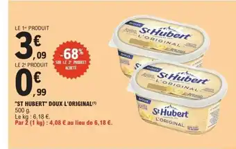 E.Leclerc ST HUBERT Doux l'original offre