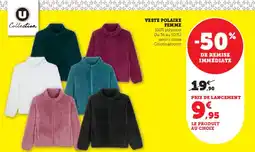 Super U Veste polaire femme offre