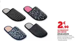 Super U Mules adulte offre