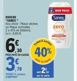 E.Leclerc SANEX Douche offre
