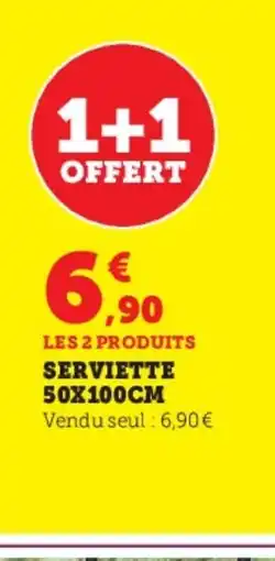 Super U Serviette offre