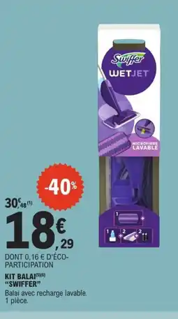E.Leclerc SWIFFER Kit balai offre