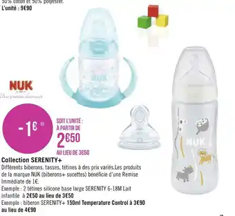 Nuk collection serenity+