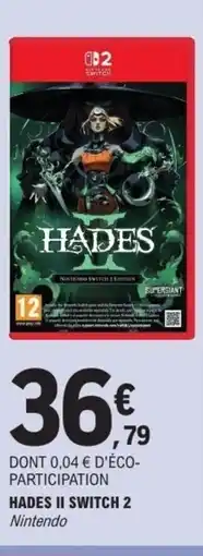 E.Leclerc Hades ii switch offre