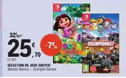 E.Leclerc Sélection de jeux switch offre