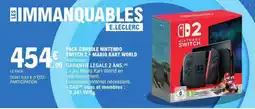 E.Leclerc Pack console nintendo switch 2+ mario kart world offre