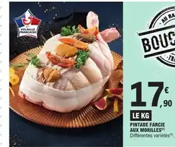 E.Leclerc Pintade farcie aux morilles offre
