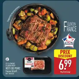 ALDI ST-CLÉMENT LE BOUCHER Rôti de porc offre