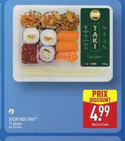 ALDI Sushi box taki offre