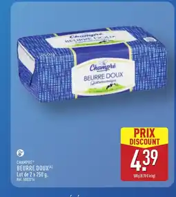 ALDI CHAMPRÉ Beurre doux offre