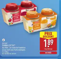 ALDI MILSANI Panna cotta offre