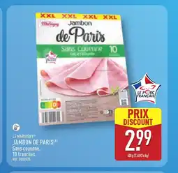 ALDI LE MARSIGNY Jambon de paris offre