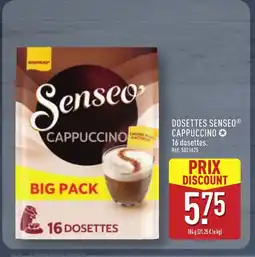 ALDI Dosettes senseo cappuccino offre