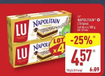 ALDI LU Napolitain offre