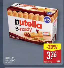 ALDI NUTELLA B-ready offre