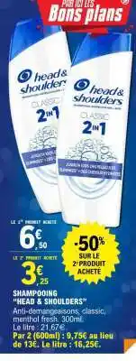 E.Leclerc Shampooing Head & Shoulders offre