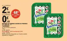 E.Leclerc BOUCHÉES DE FROMAGE SAVEURS DE PROVENCE offre