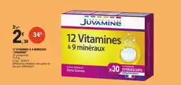 E.Leclerc 12 Vitamines & 9 Minéraux Juvamine offre