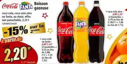 Norma Coca-cola boisson gazeuse offre