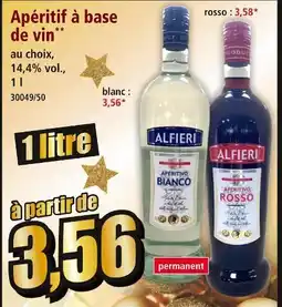 Norma Alfieri apéritif à base de vin offre